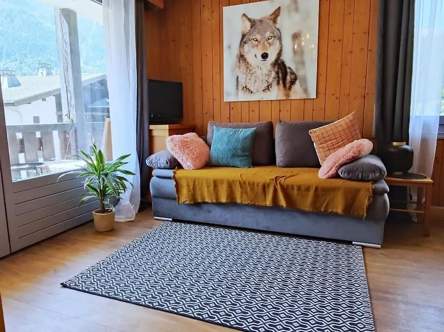 Appartement Vue Montblanc 5Mn Piste2 Les Trabets